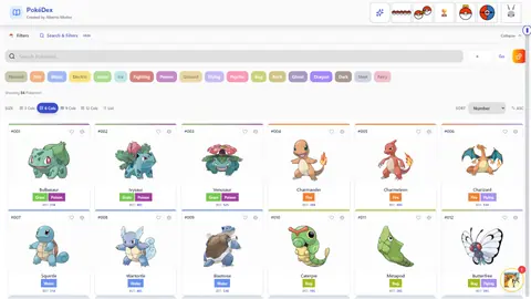 PokéDex & Battle Platform screenshot 1